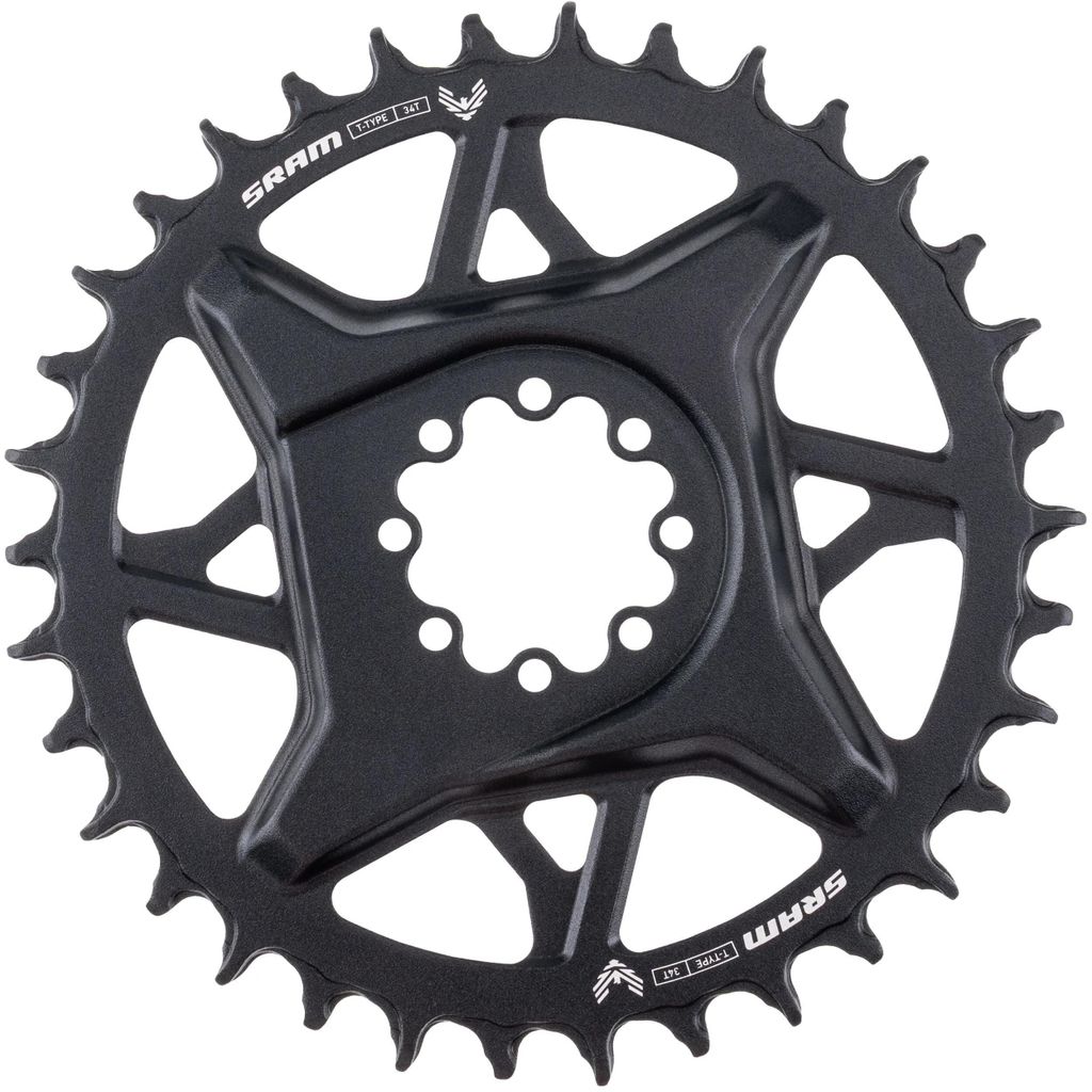 SRAM Kettenblatt T-Type Eagle S1000 34T Aluminium - Präzise Schaltperformance...