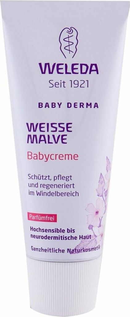 WELEDA weiße Malve Wundschutzcreme 50ml PZN 16020097 Produktbild 