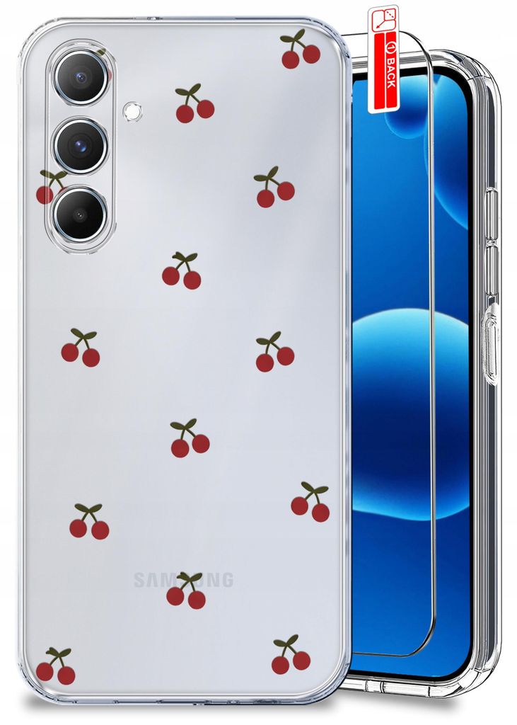 Hülle für Samsung A25 5G – Modische, coole, niedliche und farbenfrohe Designs – Clear Case + Displayschutzfolie