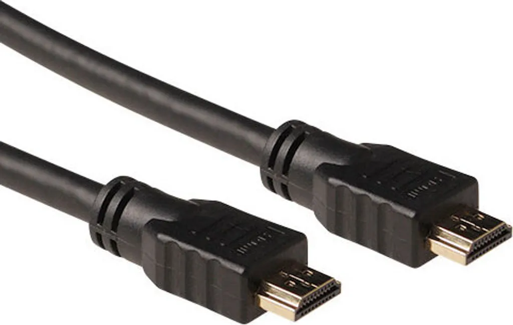 Cavo ACT HDMI 2m 4K@60Hz, HDMI 2.0 High Speed con Ethernet 18 Gbps.
