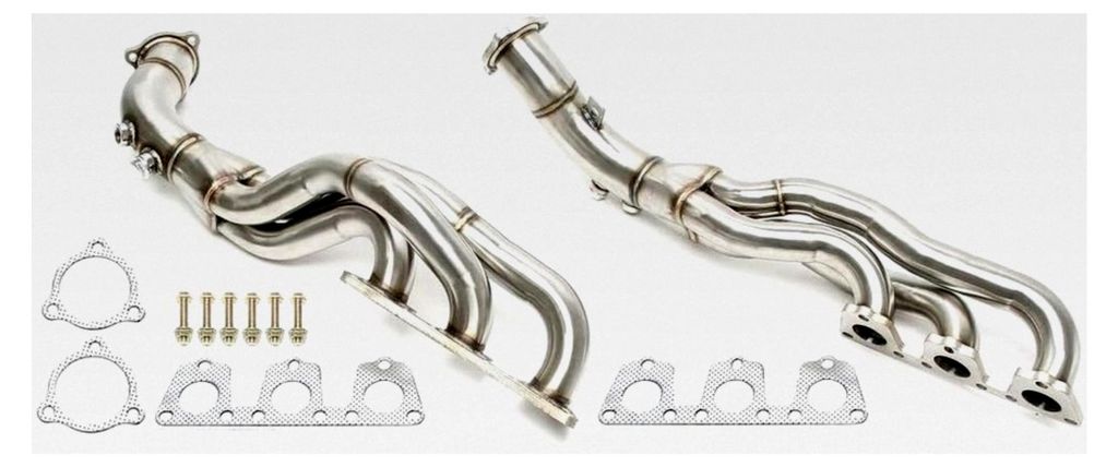 Fächerkrümmer aus Edelstahl