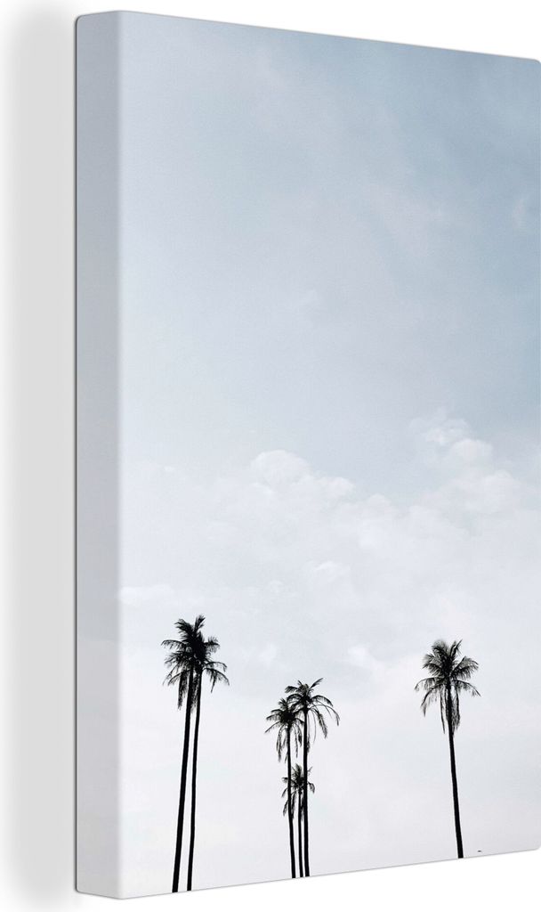 OneMillionCanvasses - Leinwandbilder - 90x140 cm, Palmen - Sommer - Tropisch, Wandbilder Kunstdruck Wanddekoration - Foto auf Leinwand - Gemälde...