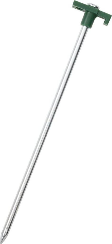 vidaXL Zeltheringe 12 Stk. 25 cm 7 mm Verzinkter Stahl und PP