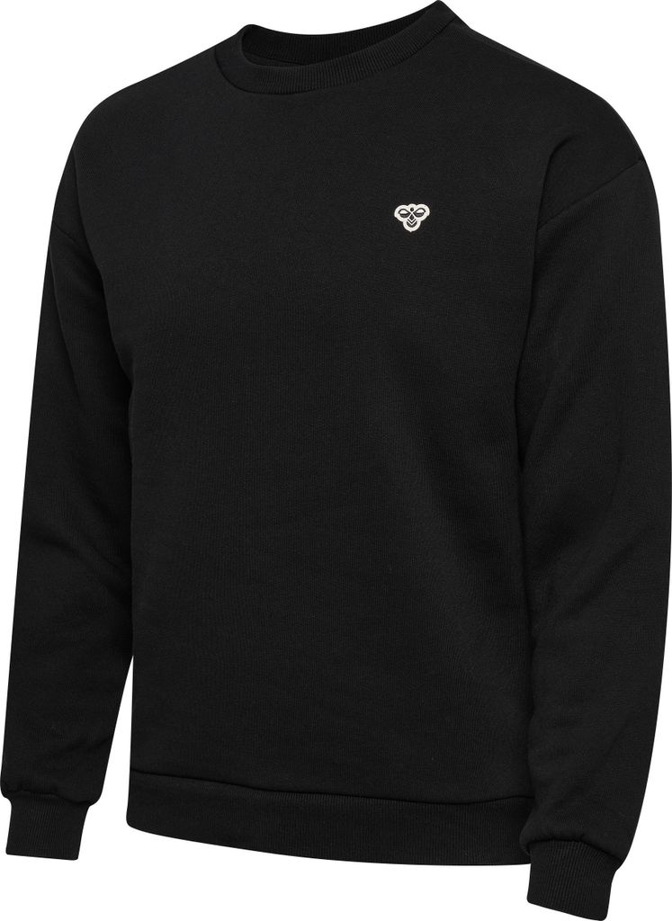 Hummel Loose Bee Sweatshirt Uni, blau, M, Uni,Damen,Herren