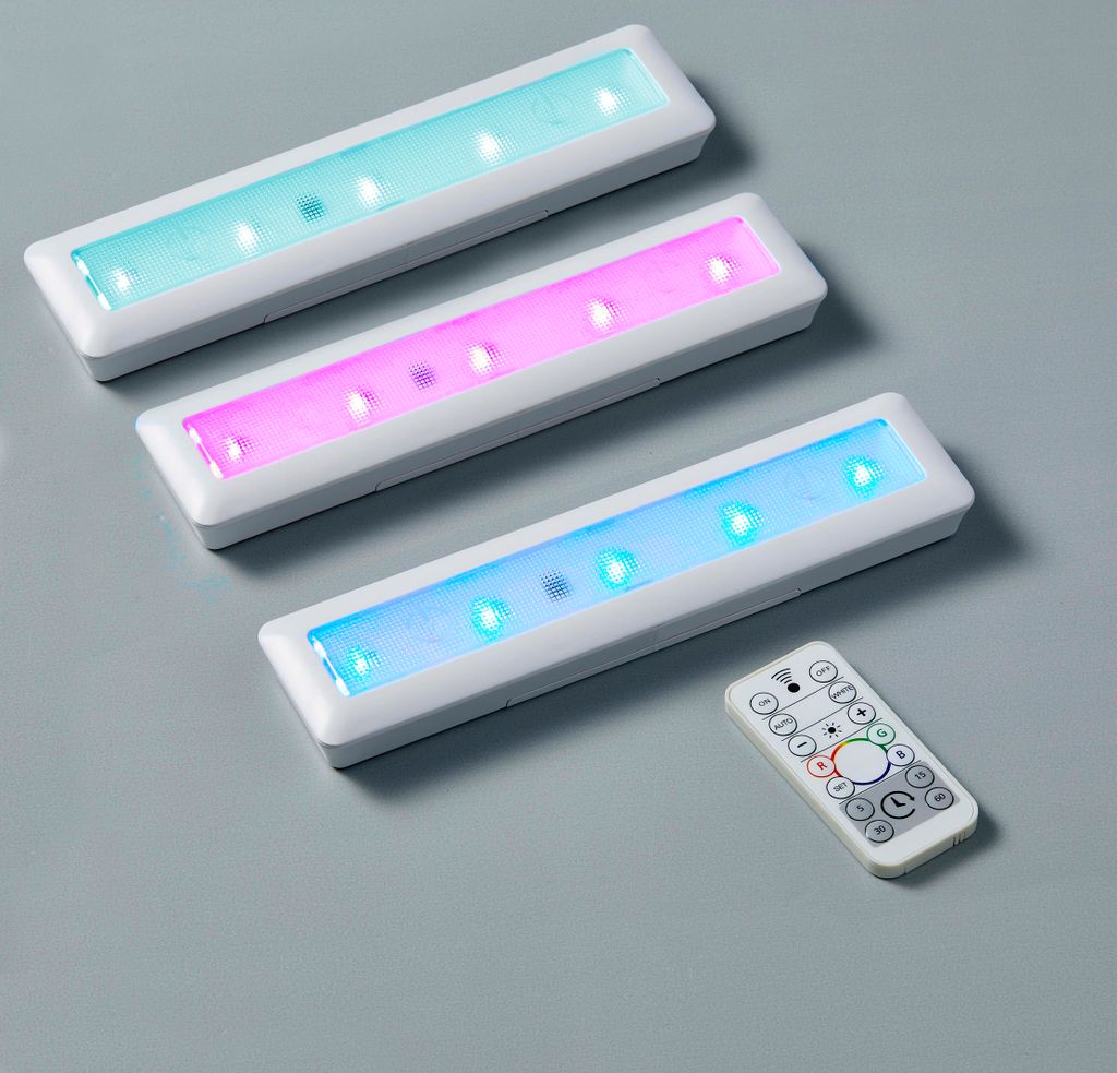 Northpoint LED Lichtleiste Schranklicht RGBW 3er-Set Produktbild 7