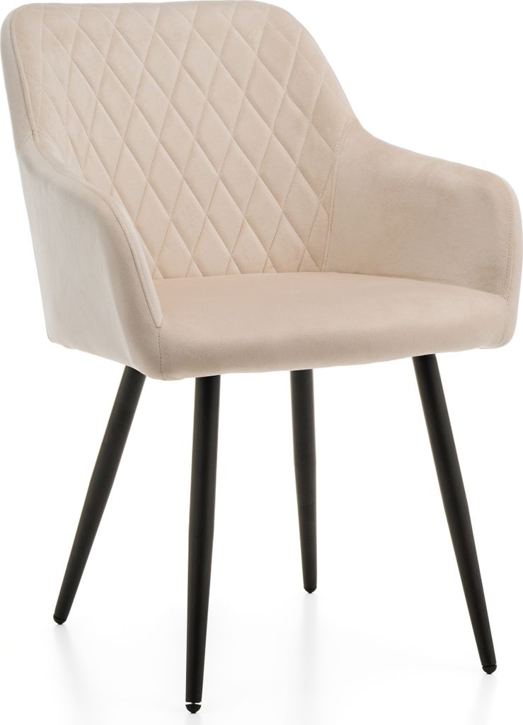 NEW HOME Stuhl TODI Esszimmerstuhl gepolsterter Glamour Produktbild 