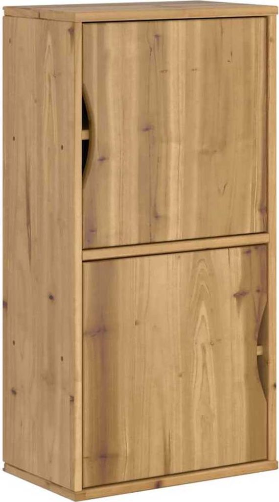 Beistellschrank ODDA 40x24x79 cm Massivholz Kiefer