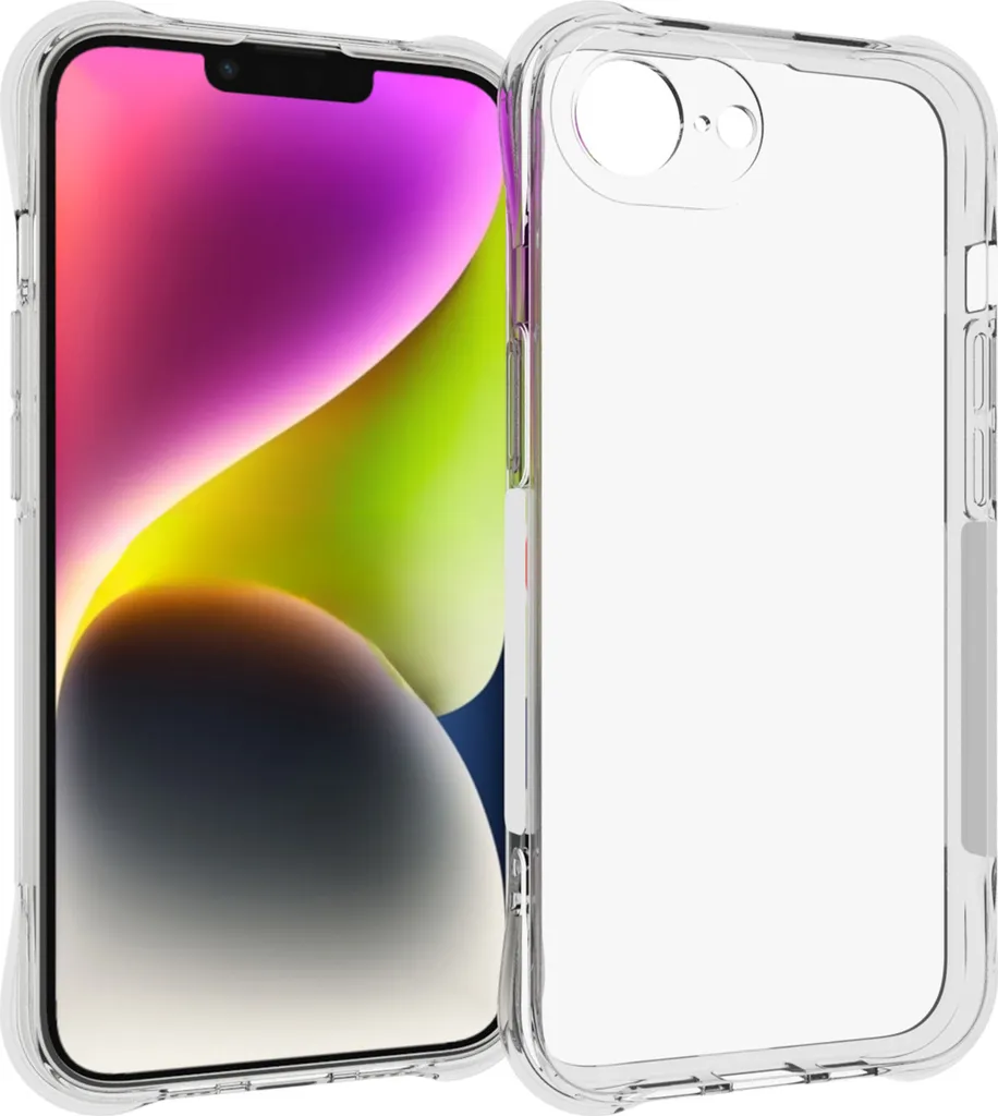 Custodia antiurto imoshion per iPhone 16e - Cover Trasparente Rinforzata