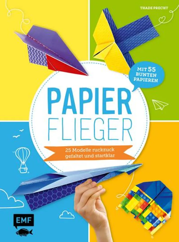 Papierflieger : livre de 25 modèles d'avions en papier à plier soi-même