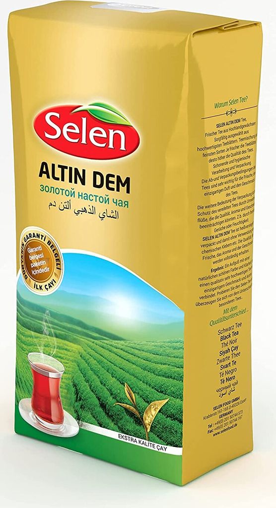 SELEN Altin Dem Miscela di tè Ceylon premium, 1 kg Immagine del prodotto 