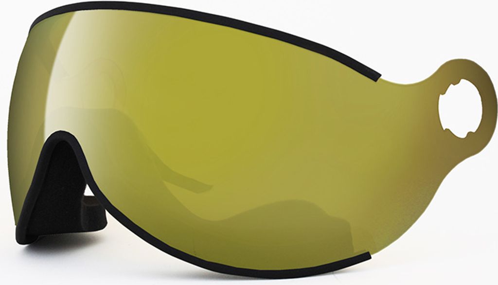 MOMO Komet 18 Ski/Venom 18 Ski Visier, gold, Einheitsgröße