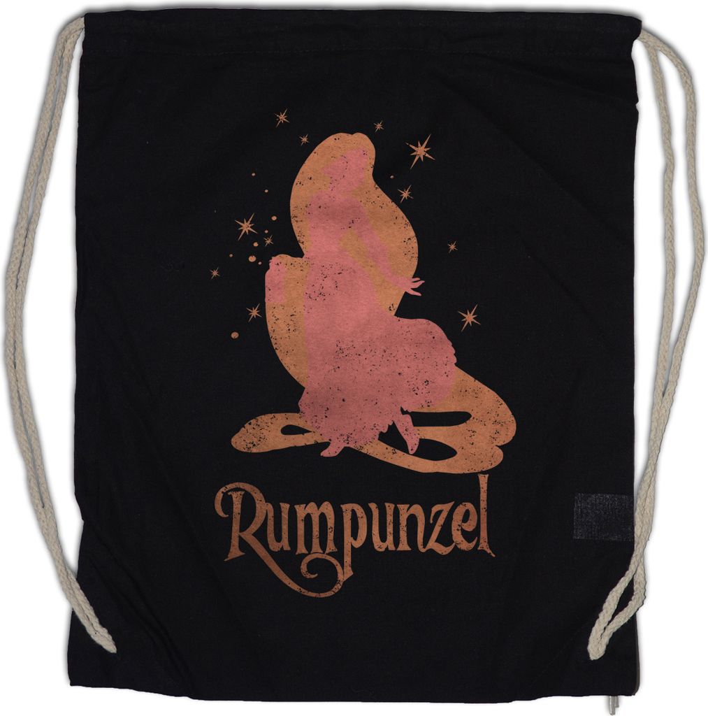 Urban Backwoods Rumpunzel, Turnbeutel, Farbe: Schwarz