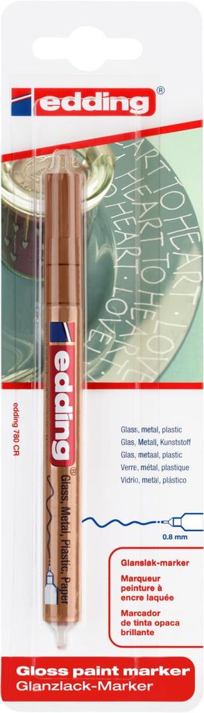 Edding Glanzlackmarker 780 0,8 mm kupfer 1er-Blister