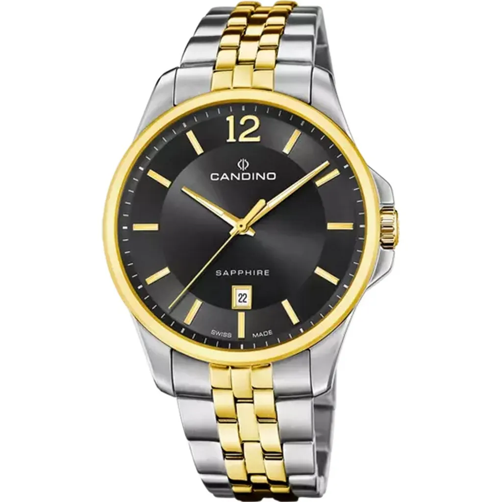 Montre Homme Classique Candino C4763/4 Bracelet Acier Style Intemporel