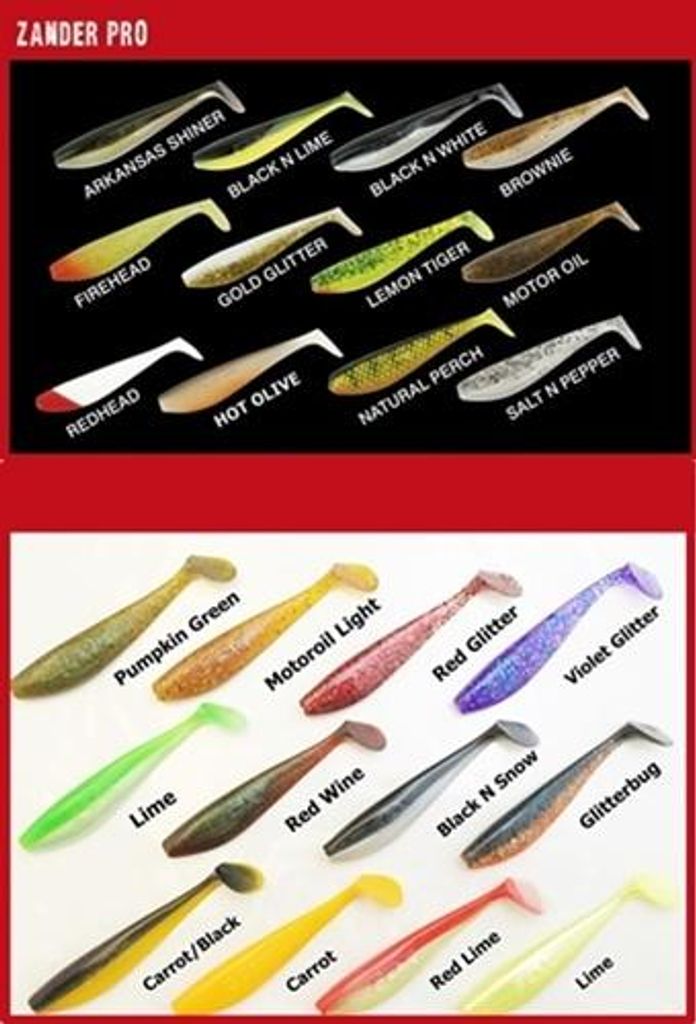 Fox Rage Zander Pro Shads Gummifische 14cm, Farbe:Natural Perch