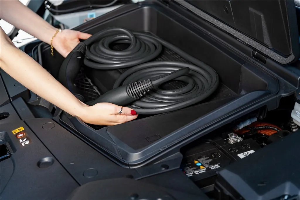 Câble de charge type 2 pour voiture électrique 22 kW triphasé 7 mètres