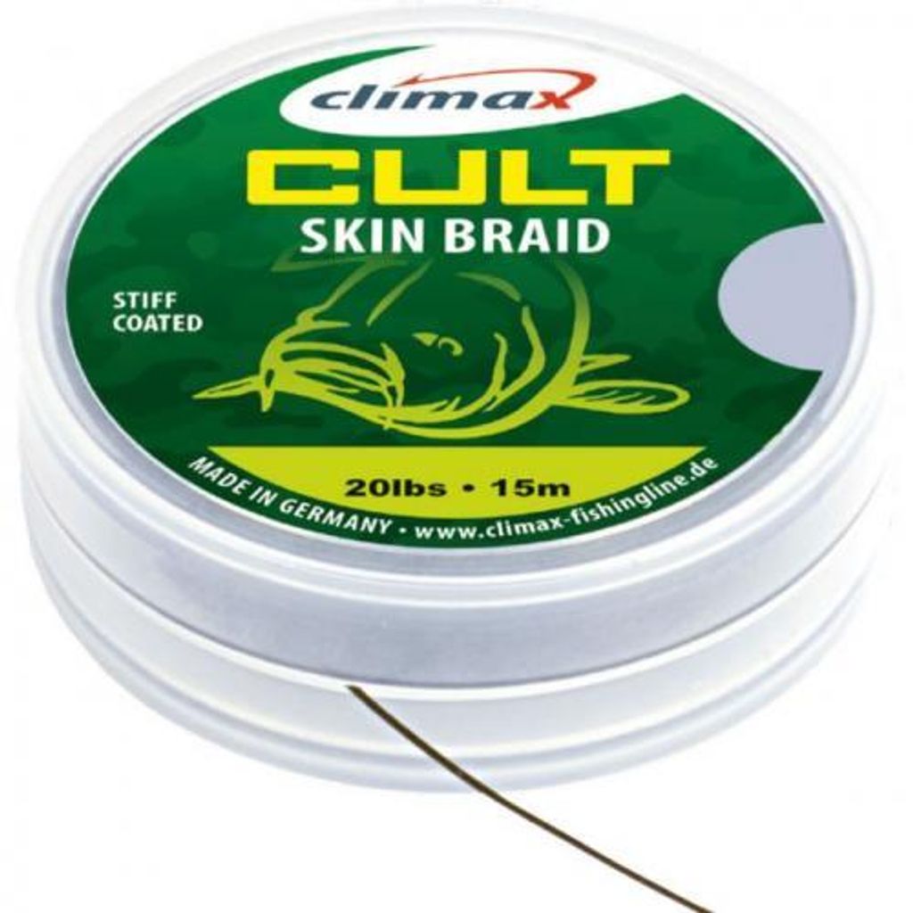 Climax Cult Skin Braid Farbe Green Länge 15m Tragkraft 14,5kg