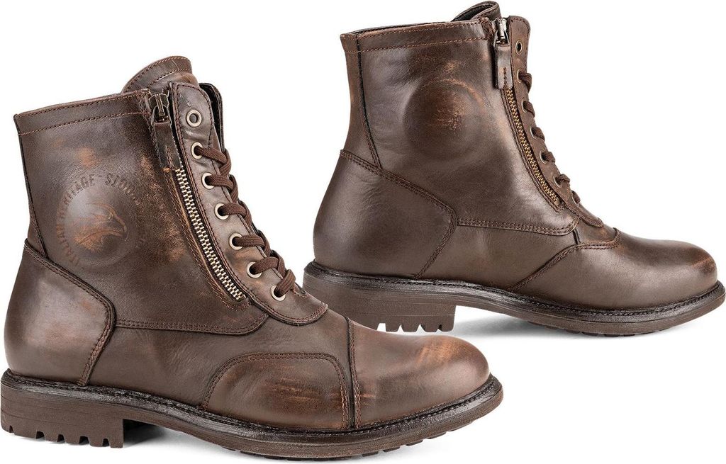 Falco Aviator Motorradstiefel Braun 39