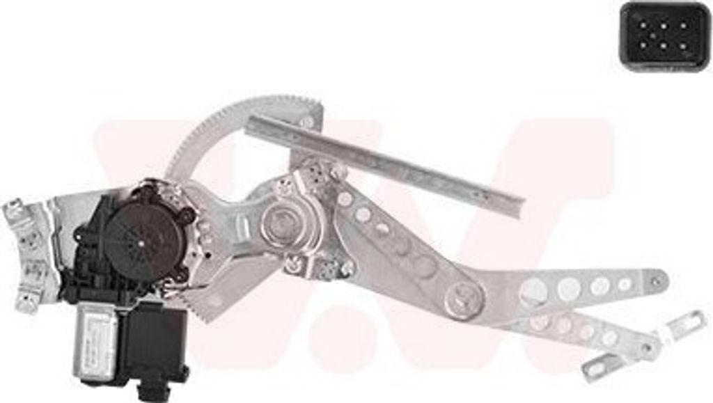 VAN WEZEL 3792266 Elektrischer Fensterheber Vorne Rechts für OPEL ZAFIRA B (A05)