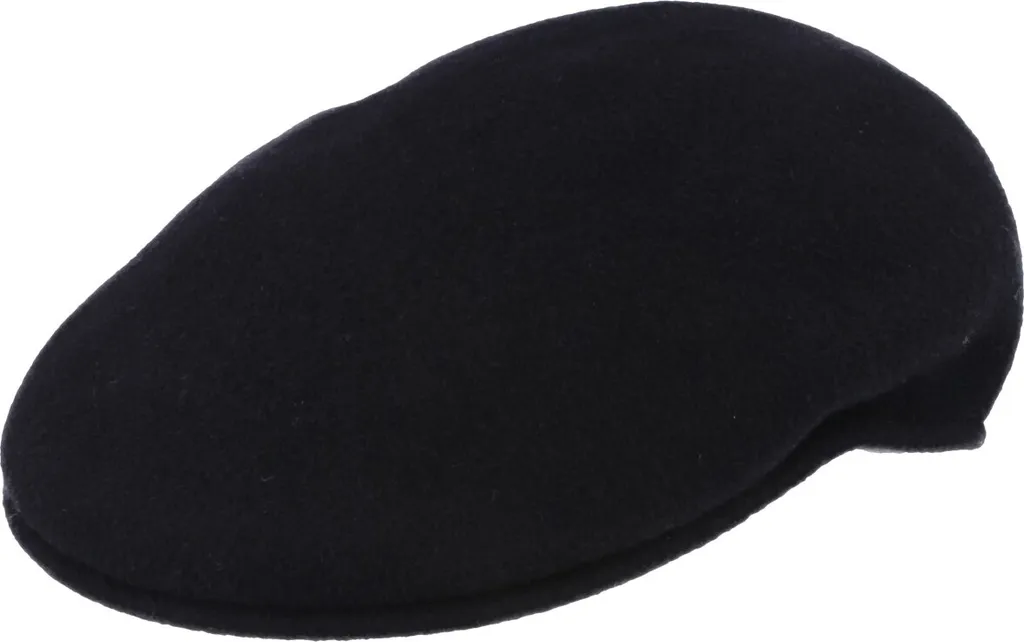 Casquette Plate Kangol 504 Pure Laine Bleue - Confort et Chaleur en XL