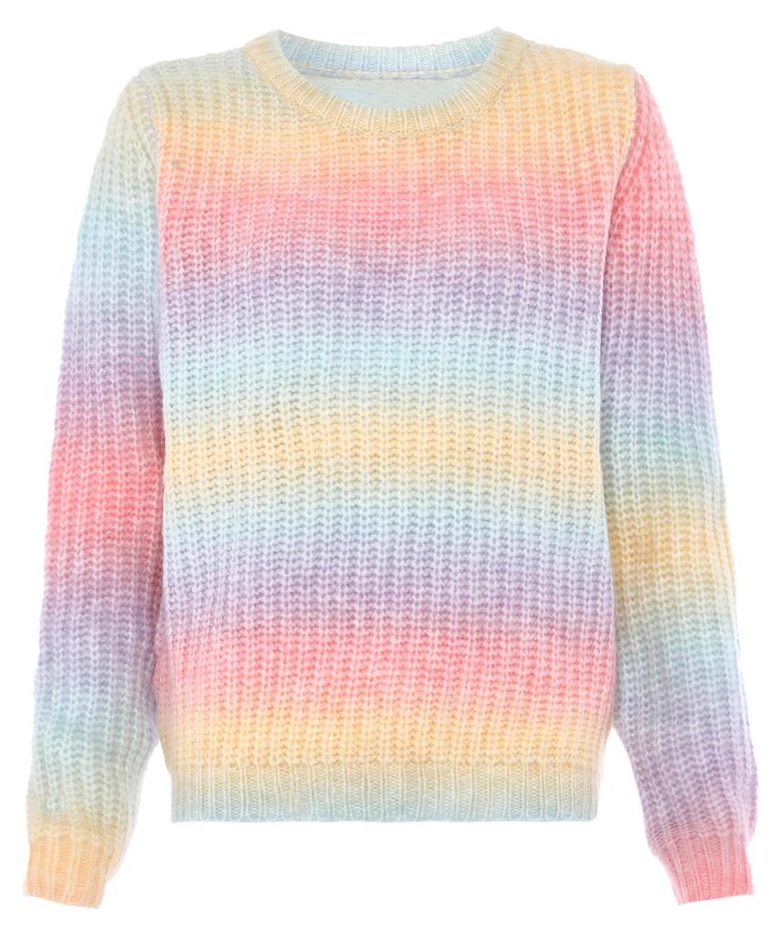 ALBEE damen pullover - regenbogen, XL/XXL