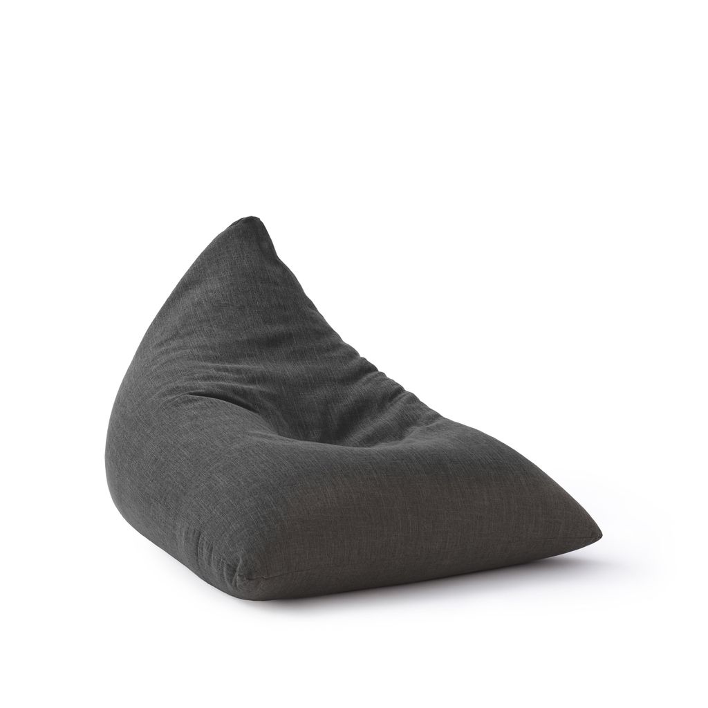 LUMALAND Sitzsack Triangle 370 L - bequem-stylisher Indoor Sofa Sessel Bean Bag