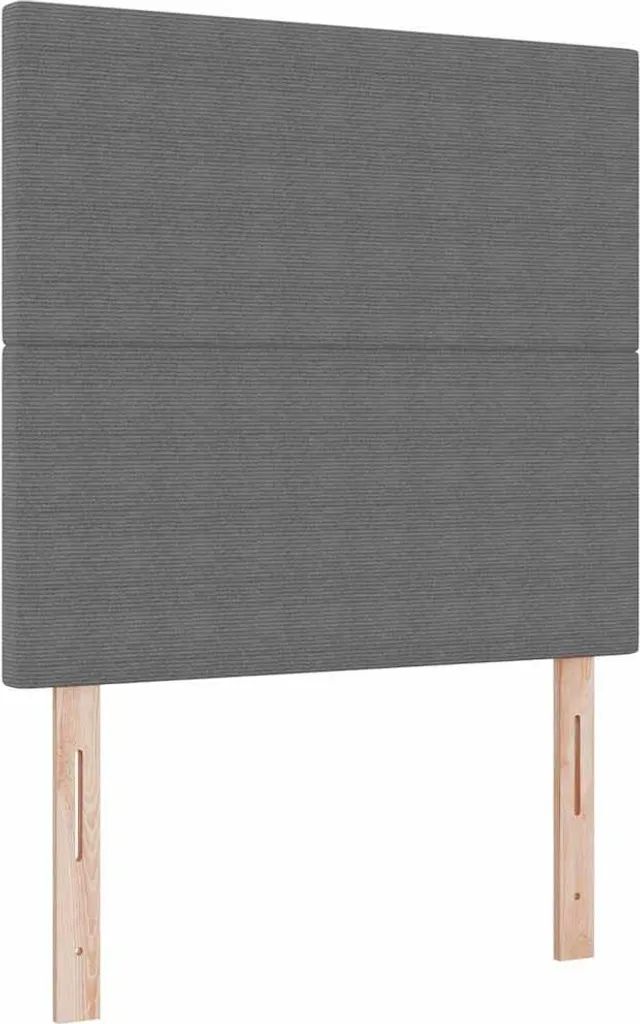 Testiera Velluto Grigio Chiaro 100 cm: Morbidezza e Relax per Te