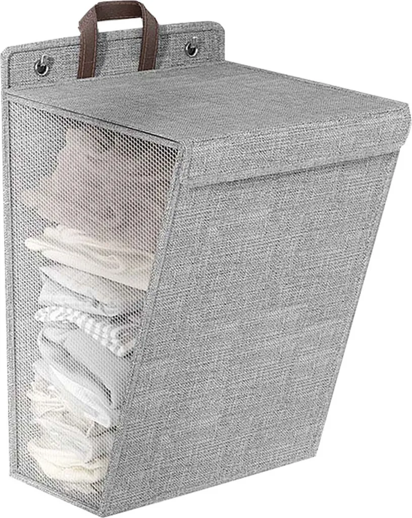 Panier à linge pliable pour gain de place - Sac de transport avec anses