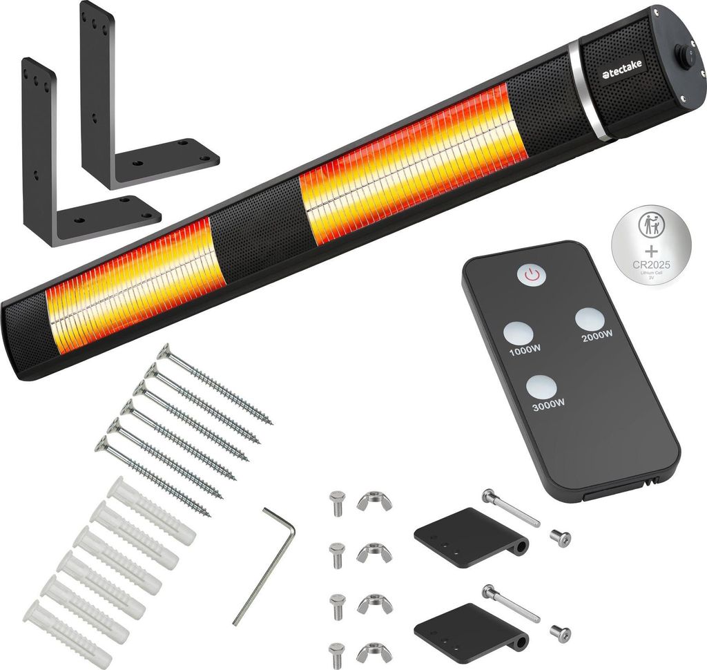 Radiateur infrarouge Solaria Horizon 3000W, boîtier en Image du produit 
