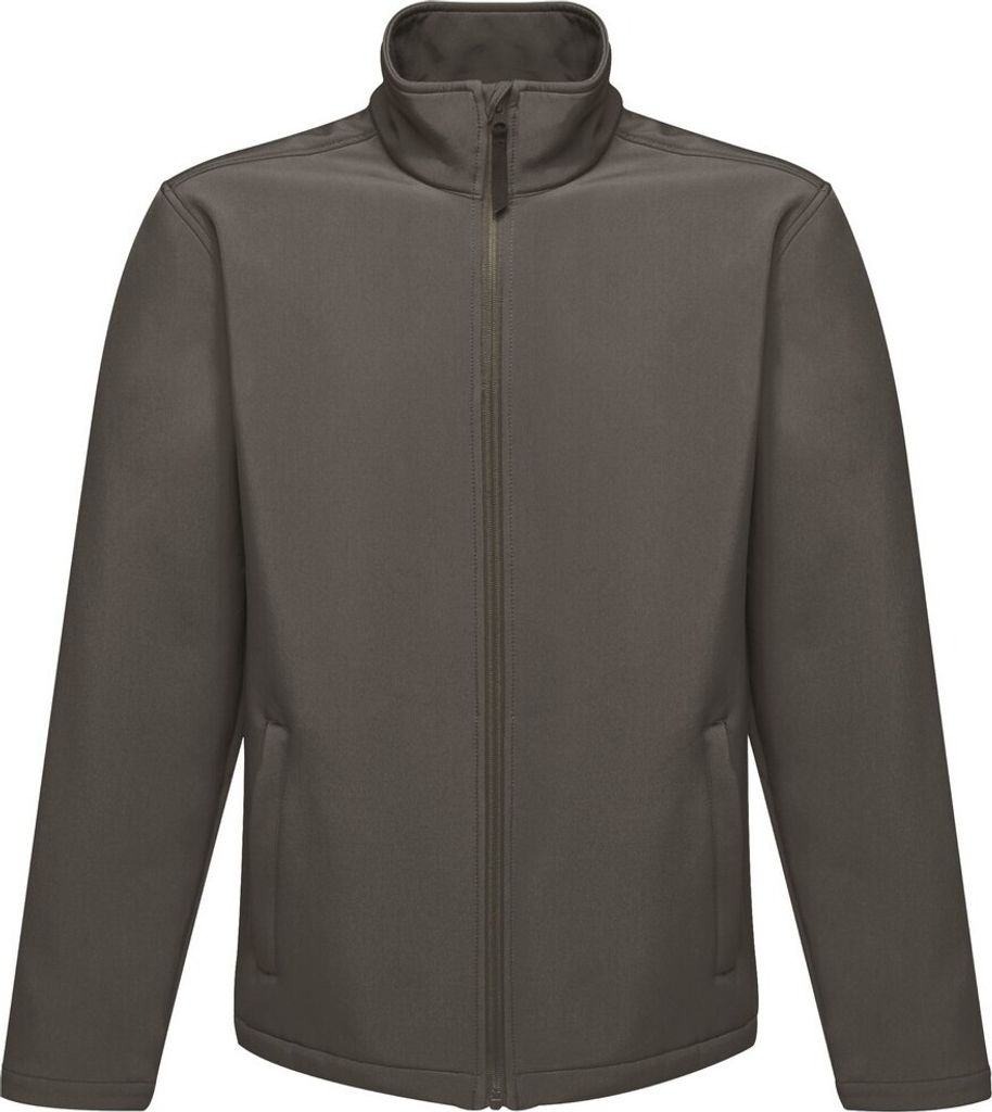 Regatta Reid Herren Softshell-Jacke, windabweisend, wasserabweisend RG1599 (XL) (Dunkelgrau)