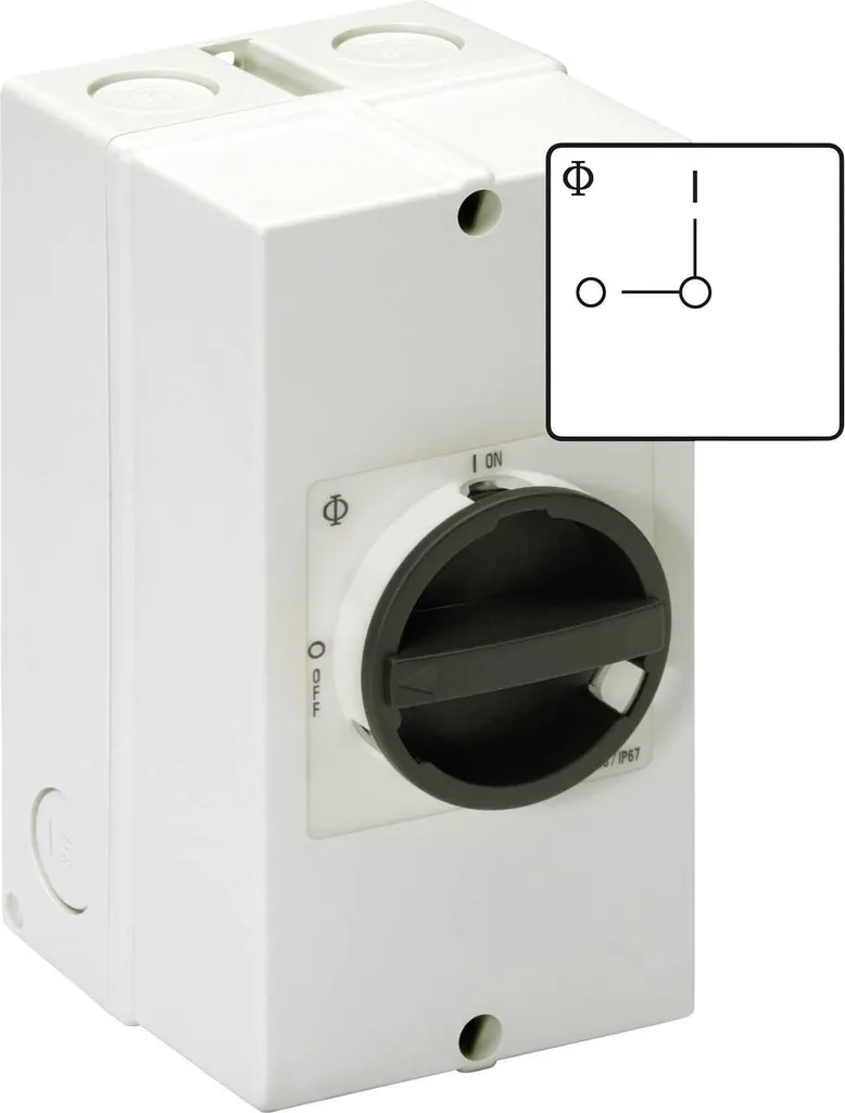 Interrupteur de réparation Kraus & Naimer KG32 T103/40 KL51V noir 32A