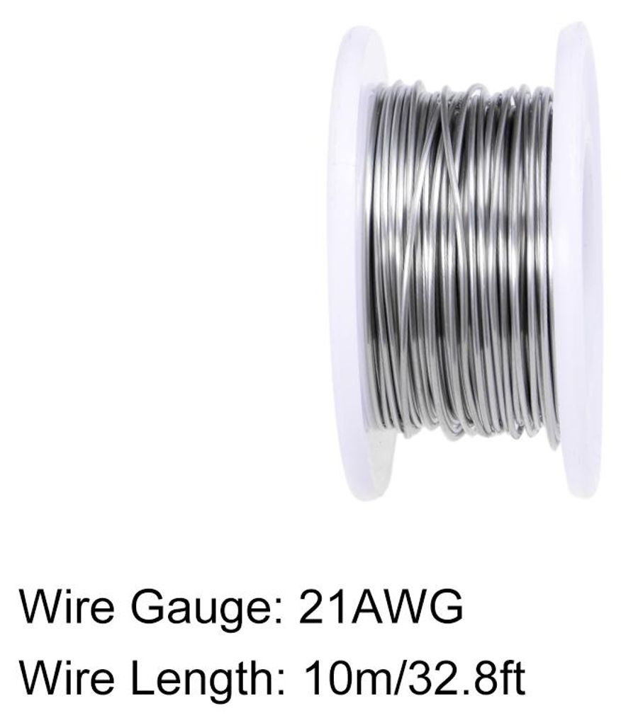 0,7 mm 21AWG Heizwiderstandsdraht Nichrome Dr?hte fš¹r Heizelemente 32.8ft de