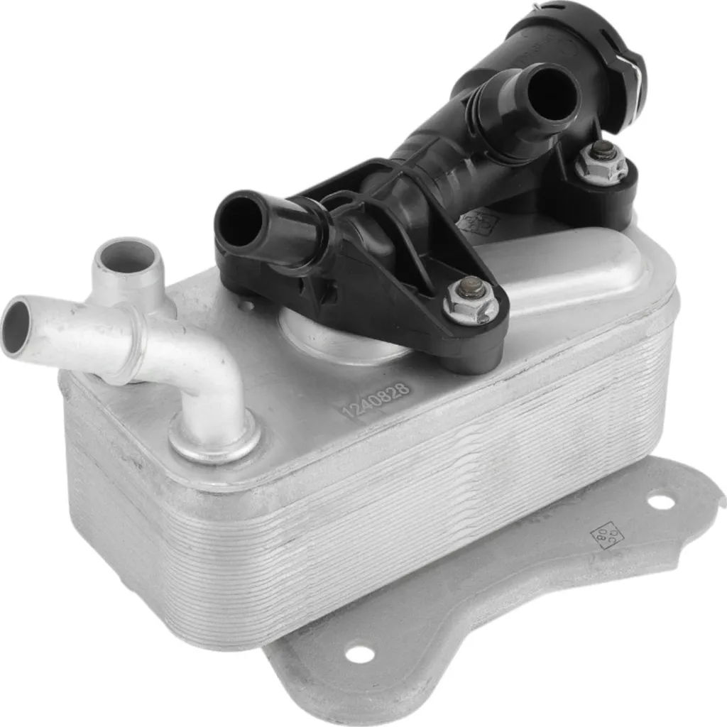 Refroidisseur d'huile en alliage d'aluminium argenté pour BMW 3 E90