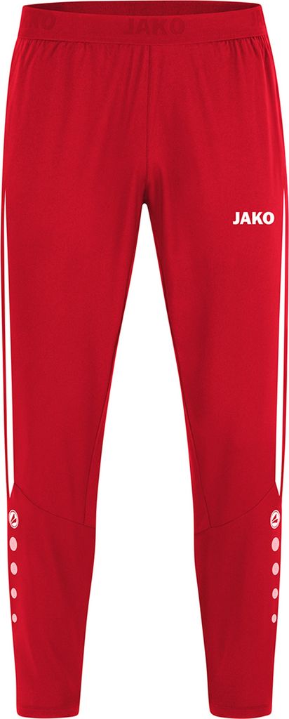 Jako Freizeithose Power rot/weiß L