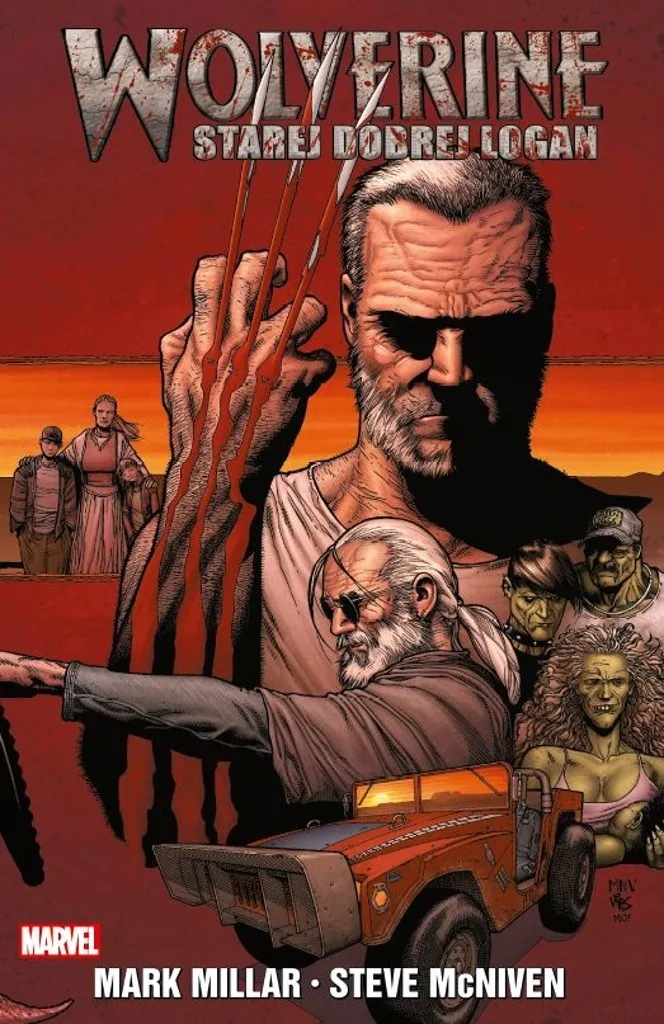 Wolverine Logan Comics CREW : Le Cadeau Idéal pour Fan de Super-Héros