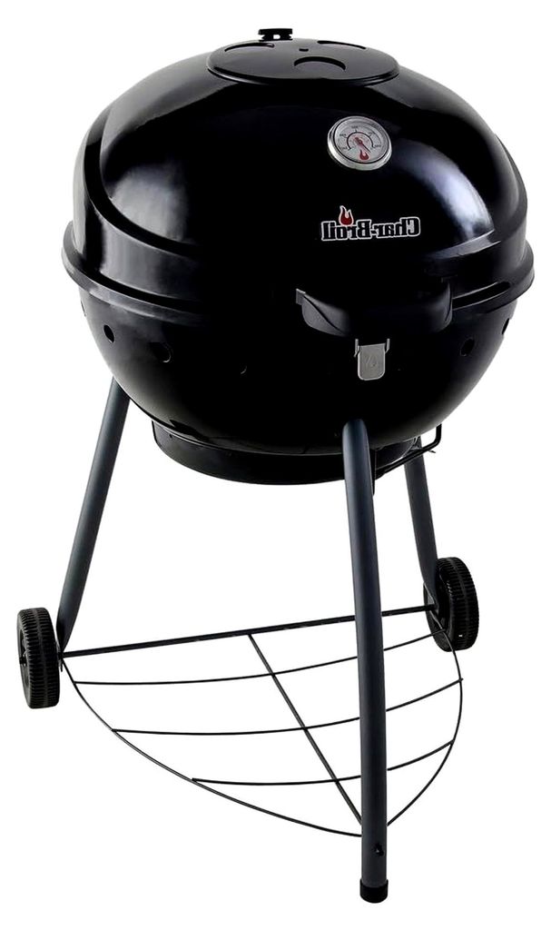 Char-Broil Kettleman Holzkohlegrill, Schwarz