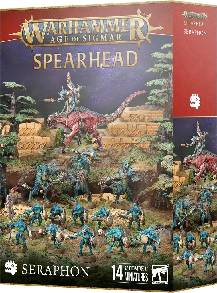 Spearhead Seraphon Warhammer Age of Sigmar : Boîte de Figurines d'Armée