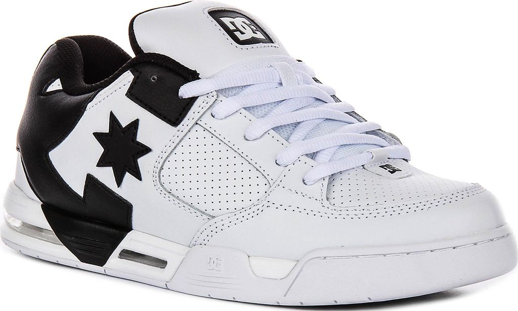 Dc Shoes Dc Command In White Black For Men – 9 UK - 43 EU - Produktbild 