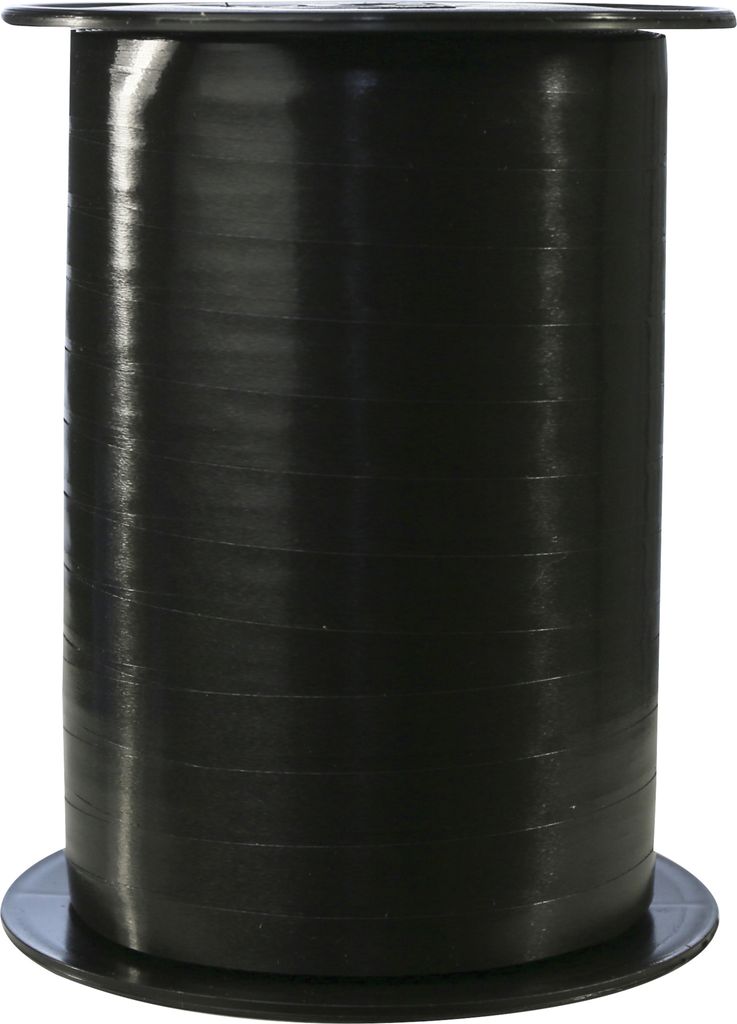Clairefontaine Spule Geschenkband, glatt, 7mm x 500m - Schwarz 601729C