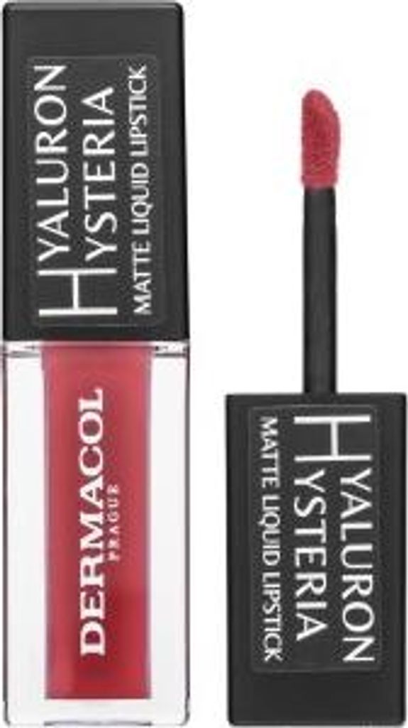 Dermacol Hyaluron Hysteria Matte Liquid Lipstick Flüssig-Lippenstift mit mattierender Wirkung No.10 4,5 ml