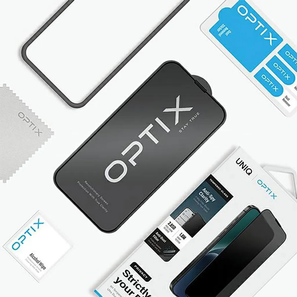 Screen Protector Privacy Uniq Optix iPhone 15 Plus / 14 Pro Max 6.7 - 5