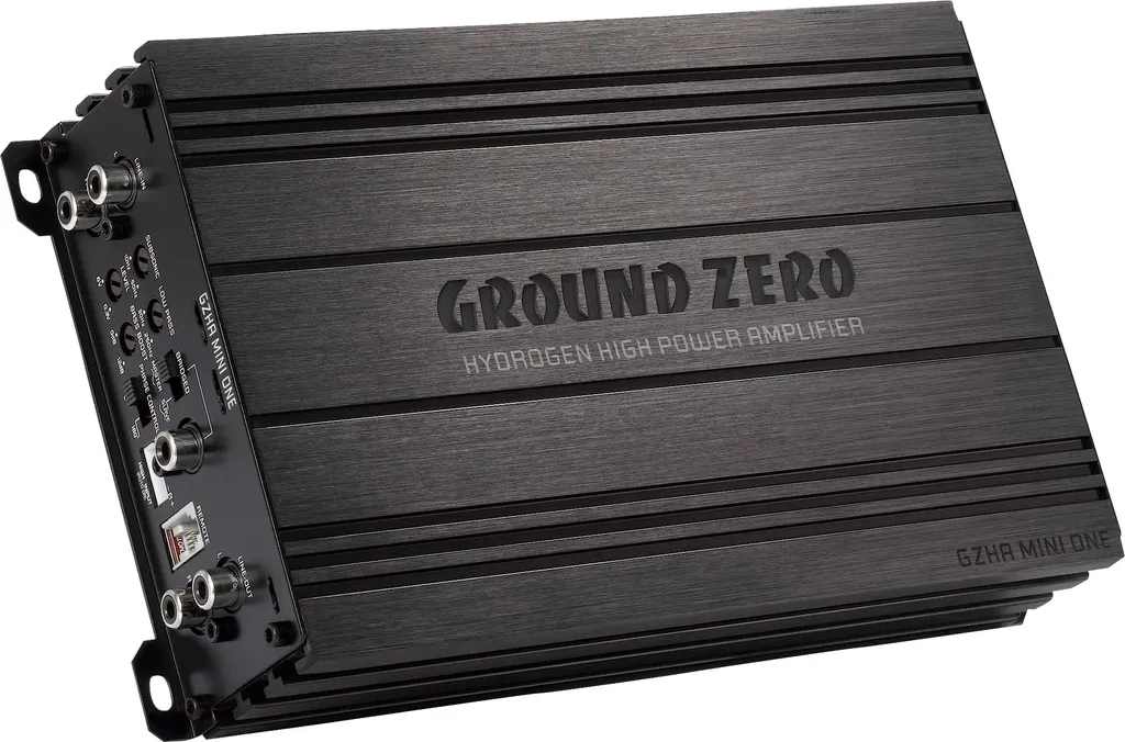 Ground Zero GZHA Mini One - Amplificateur Monobloc 1 Canal 630W RMS