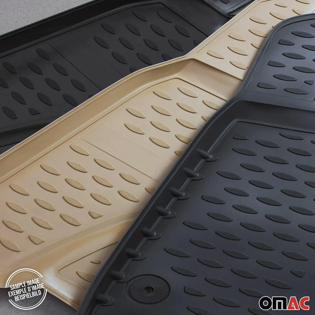 Tappetini Su Misura Infiniti FX35 2003-2009 TPE Nero - Sicurezza 3D - 13