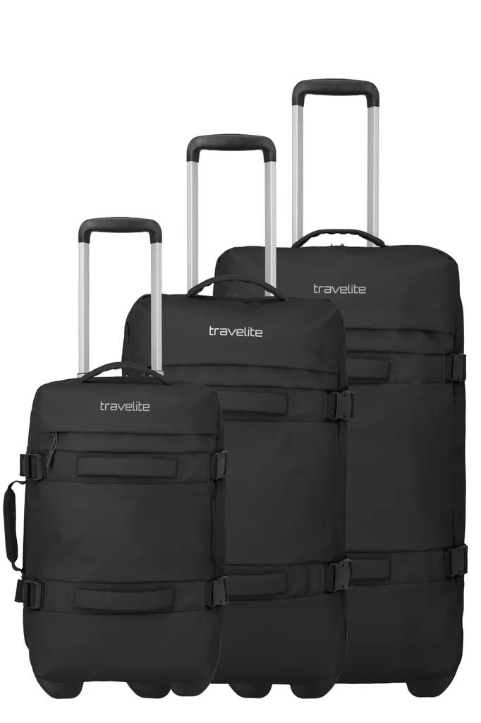 Valises Travelite BOLONIA L/M/S : Mobilité légère et grand volume