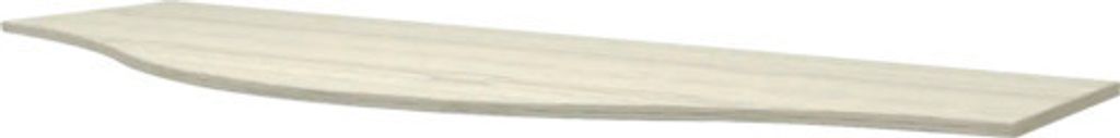 Waschtischplatte Baden Haus 138 x 51 cm Eiche Holz Ohne Ausschnitt