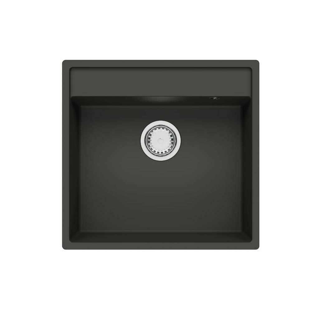 Granmaster Magma Spülbecken Küche mit 1 Becken - Granitspüle mit Siphon Waschbecken Küche - Einbauspüle Arbeitsplatte Küchenspüle, Spüle Sc...