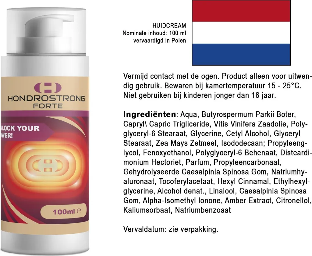 Hondrostrong Forte 500ml Crema Articolare - Formula Potenziata 5 Pack - 9