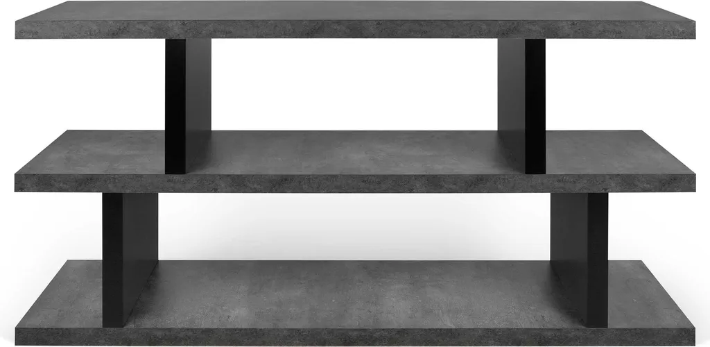 Étagère de Séparation Step Béton Idéale pour Salon et Bureau Moderne