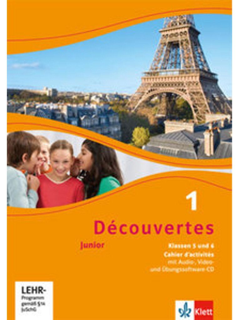 Découvertes Junior. 1. Cahier d'activités mit MP3-CD, Video-DVD und Übungssoftware. Klasse 5