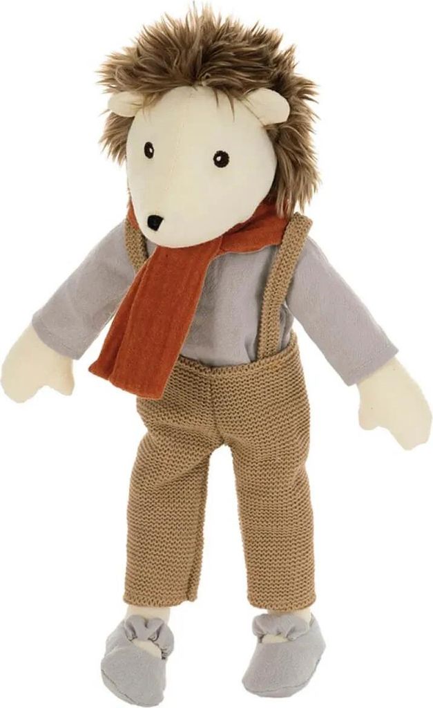 Vintage-Igel Lucien – Der modebewusste Stoffigel